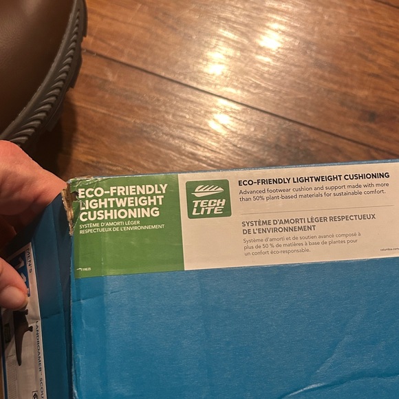 Men Columbia Landroamer  Espresso II Warp Red Scout Leather new in box Size 11.5 - Picture 9 of 10